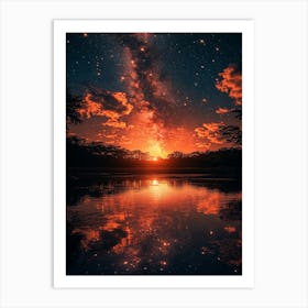 Milky Way 39 Art Print