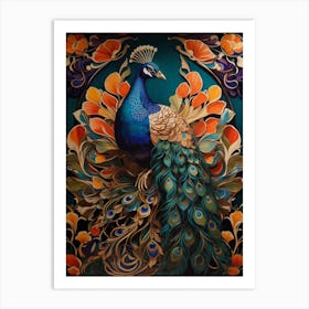 Peacock 3 Art Print