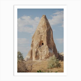 House in Cappadocia Art Print