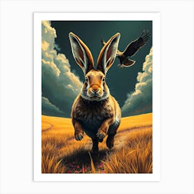 Wild Animal Creative Portrait 55 Art Print