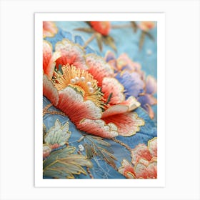 Chinese Embroidery 26 Art Print