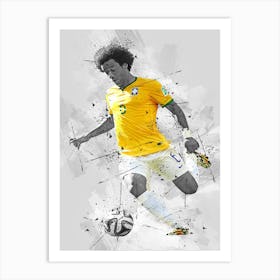 Marcelo Vieira Brazil Art Print