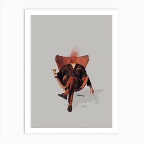 Beer And Cigarettes Art Print