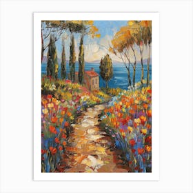 Path To The Sea 12 Art Print