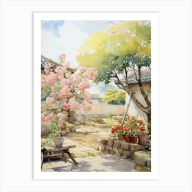 The Garden Of Morning Calm South Korea 3 Art Print