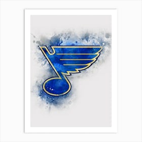 St Louis Blues Art Print