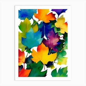 Autumn Leaves 13 Art Print