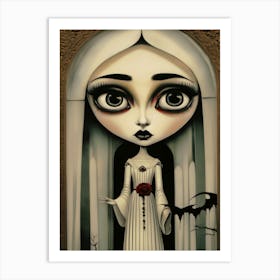 Bride of Dracula Art Print