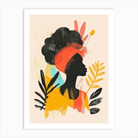 Portrait Of African Woman 75 Art Print