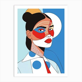 Asian Woman 43 Art Print