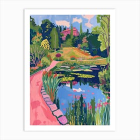 Hampstead Heath London Parks Garden 3 Painting Art Print