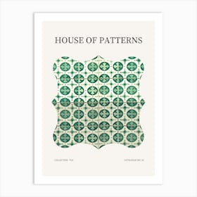 Tile Pattern Poster 27 Art Print