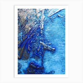 Cobalt Blues 3 Art Print