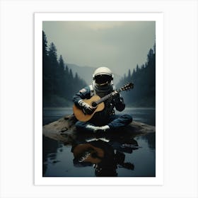 Acoustic Guitar Art Print