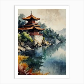 Chinese Pagoda 39 Art Print