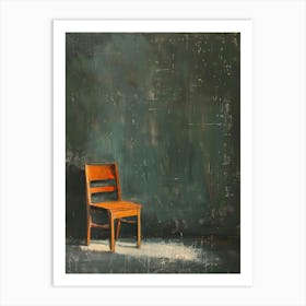 Chair In The Dark Art Print