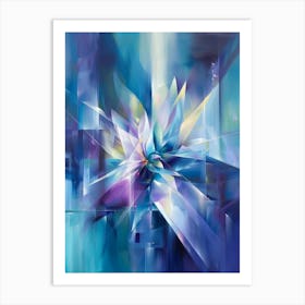 Abstract Flower 35 Art Print