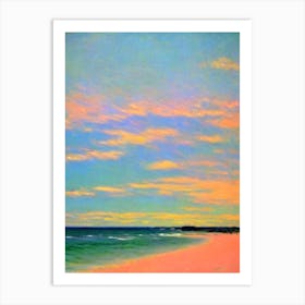 Four Mile Beach Australia Monet Style Art Print
