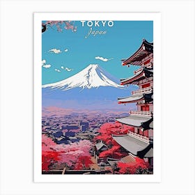 Fuji mount 2 Art Print