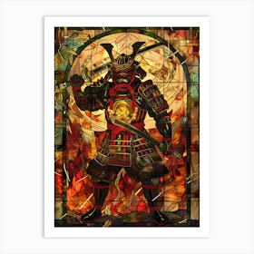 Samurai 5 Art Print