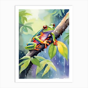 Tree Frog 1 Art Print