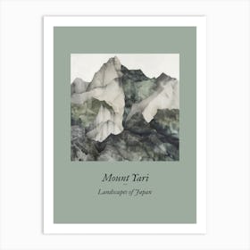 Landscapes Of Japan Mount Yari 28 Art Print