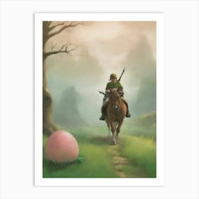 Legend Of Zelda 3 Art Print