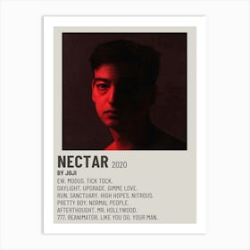 Nectar 2020 By Joji Poster 2 Art Print