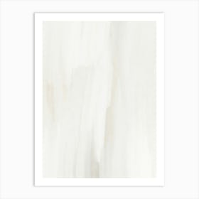 Abstract White Background Art Print