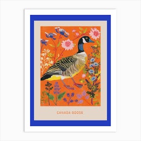 Spring Birds Poster Canada Goose 1 Art Print