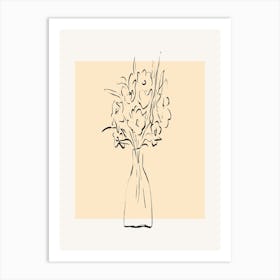 Flowers In A Vase 37 Art Print