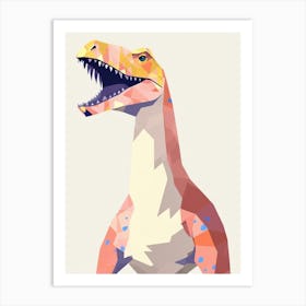 Nursery Dinosaur Art Tyrannosaurus 4 Art Print