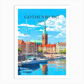 Gothenburg Travel Sweden Art Print