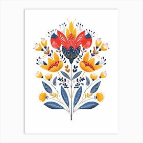 Floral Bouquet 1 Art Print