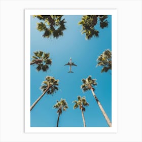 Palm Trees In The Sky 14 Art Print