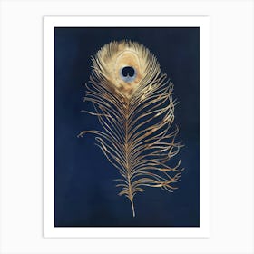 Peacock Feather 6 Art Print