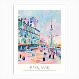 Reykjavik Art Print