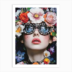 Flower Head 1 Art Print