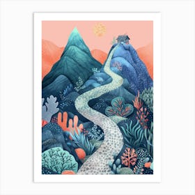 Road To The Sea Art Print