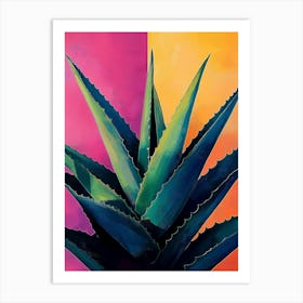 Aloe Vera Art Print