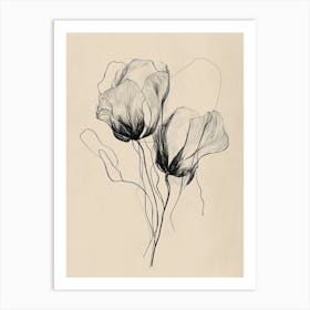 Poppies 103 Art Print