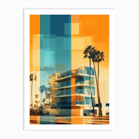 Mkelly341 Ocean Beach San Diego California In The Style Of Ligh Cee13434 E2f9 4908 Bb61 B583f6e330b7 Art Print