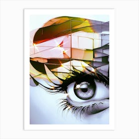 Eye Canvas Print Art Print