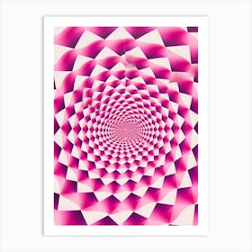 Pink Kaleidoscope II Art Print