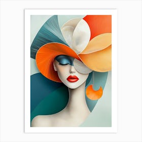 The Hat Art Print