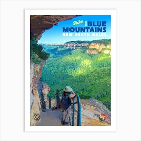 Blue Mountains, Australia Art Print