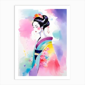 Geisha 69 Art Print