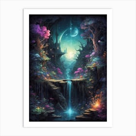 Fairytale Forest 3 Art Print