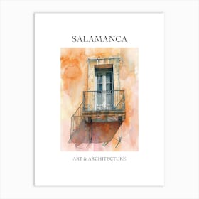 Salamanca Travel And Architecture Poster 1 Art Print
