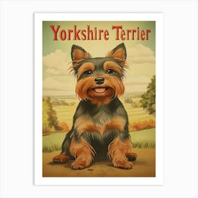 Yorkshire Terrier Art Print